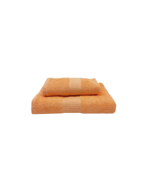ca-doro-set-2-asciugamani-in-spugna--diamante arancione