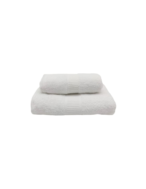ca-doro-set-2-asciugamani-in-spugna--diamante bianco