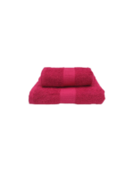 ca-doro-set-2-asciugamani-in-spugna--diamante bordo