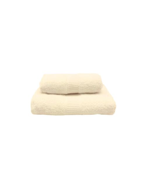 ca-doro-set-2-asciugamani-in-spugna--diamante crema
