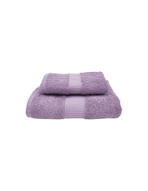 a-doro-set-2-asciugamani-in-spugna--diamante lavanda