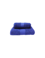 ca-doro-set-2-asciugamani-in-spugna--diamante navy