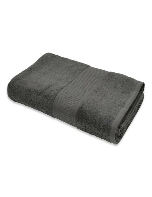 ca-doro-telo-doccia-in-spugna-100-x-150-cm--diamante grigio scuro