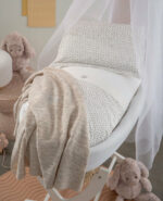 completo copripiumino sacca cesta o carrozzina baby malu blumarine