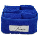lavette 6pz con cestino in spugna ca d'oro royal