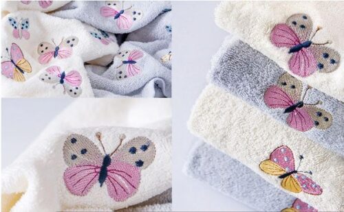 set-di-asciuagamani-papillon-cad'oro
